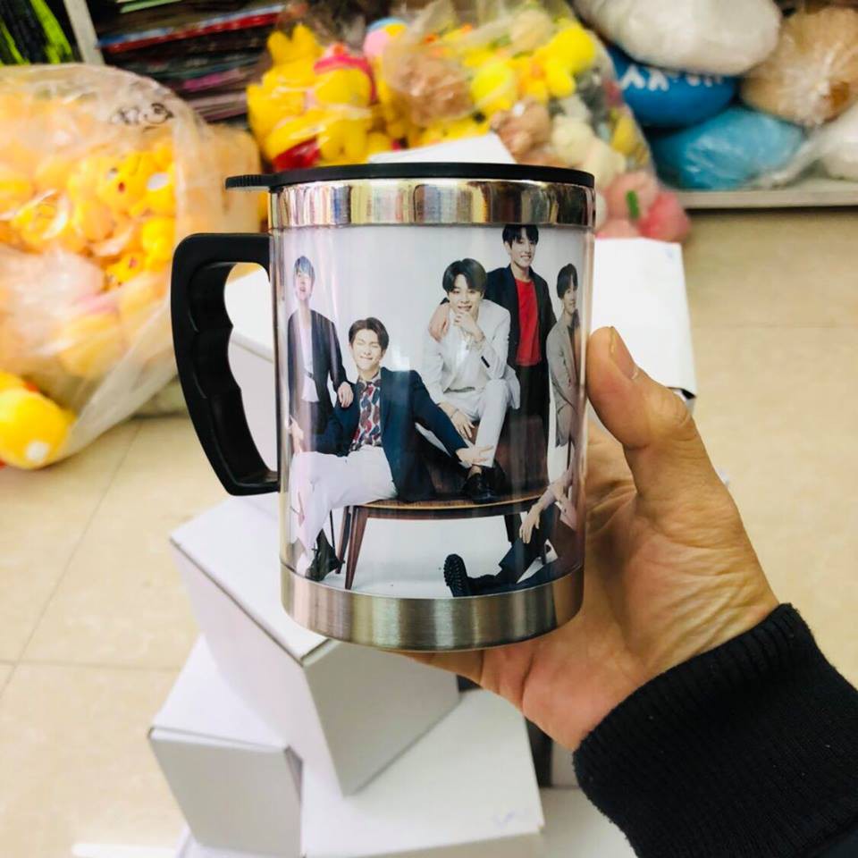 Cốc Giữ Nhiệt Hình BTS - BT21