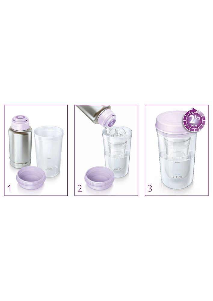 Bình hâm nóng sữa di động Philips AVENT