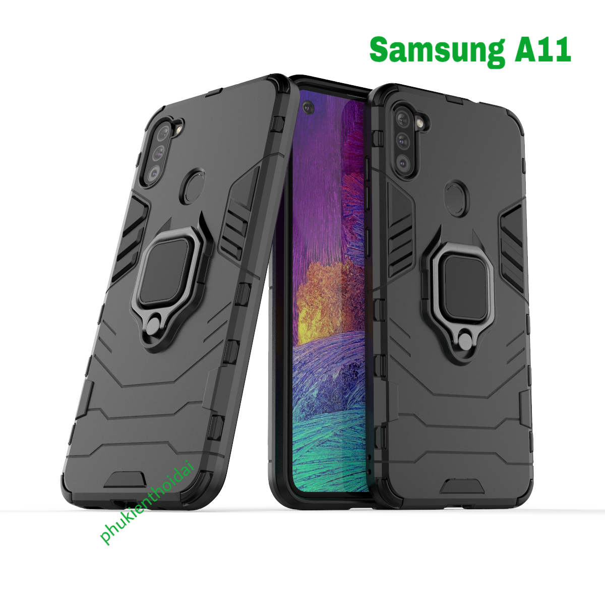 Ốp lưng Samsung Galaxy A11 chống sốc Iron Man Iring siêu bền chống va đập mạnh