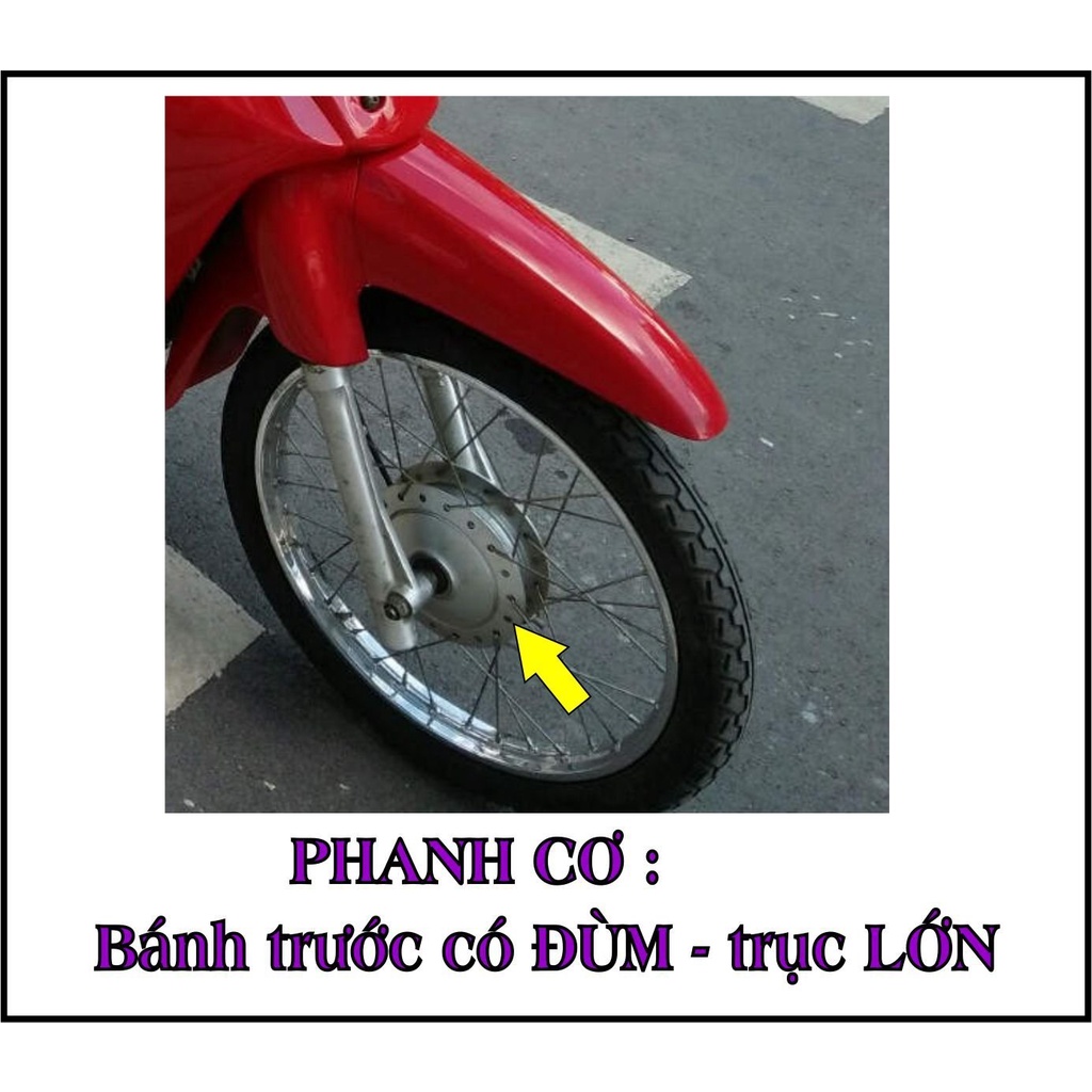 Bộ vỏ nhựa màu đỏ đun đen cho xe sirius rc đời 2005 đến 2018 nhựa abs cao cấp dàn áo xe máy sirius