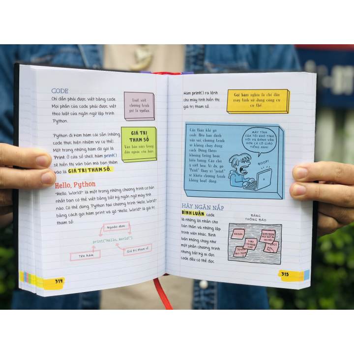 Sách Sổ Tay Khoa Học Máy Tính Và Mã Hóa - Tổng hợp kiến thức mã hóa lập trình cho học sinh - Hình ảnh 8