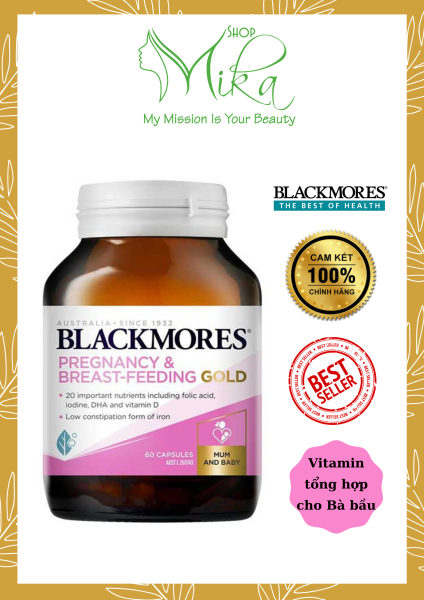 Vitamin tổng hợp cho Bà bầu - Pregnancy & Breast - Feeding Gold Blackmores 60 viên