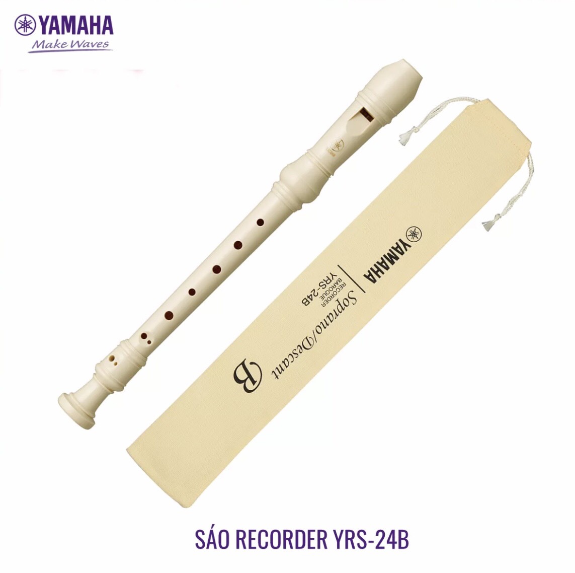 Sáo Recorder Yamaha YRS-24B Tone C (Đô)