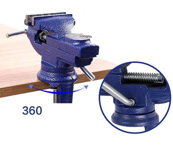 [HCM]Ê tô kẹp bàn xoay 360 độ cỡ lớn