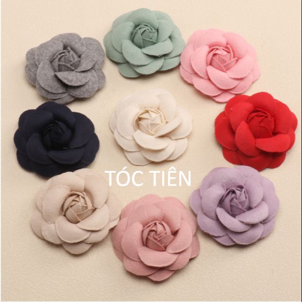 Hoa Trà Dạ Phụ Kiện Tóc Tiên Phụ Kiện Handmade