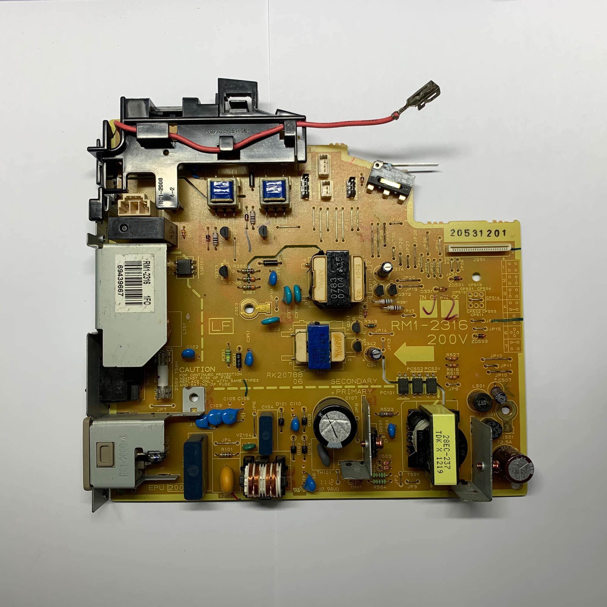 Board nguồn Canon 2900 (bóc máy)