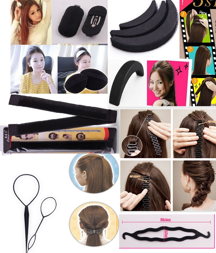 Bộ dụng cụ tạo kiểu tóc đa năng 12 món