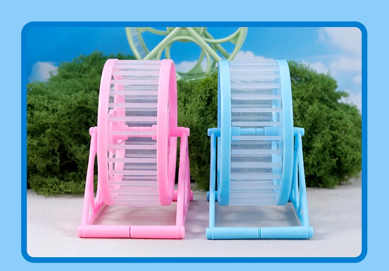 đồ chơi wheel tesoro 12cm dành cho hamster - T3 PETS SHOP