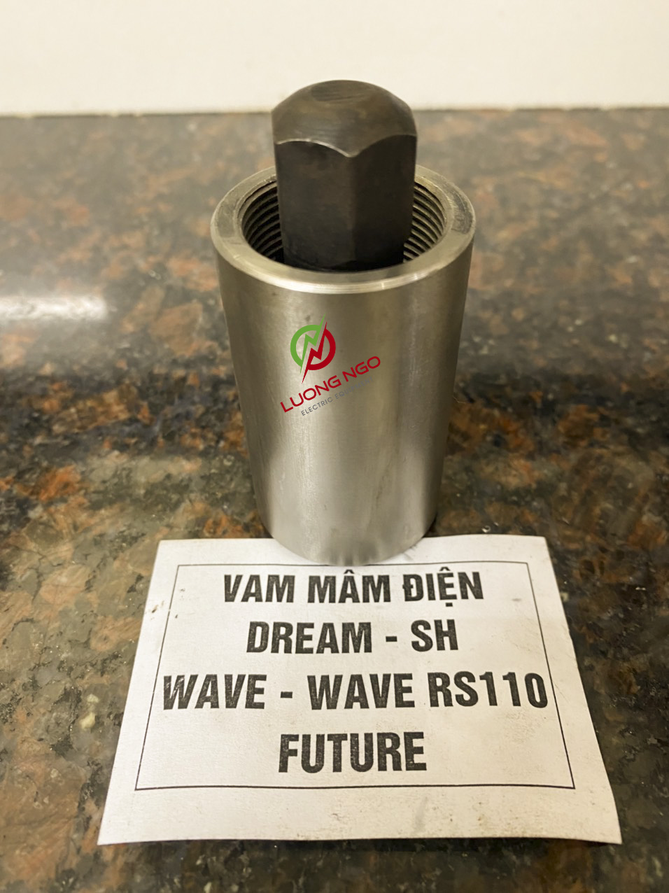 Vam mâm điện xe máy đa năng