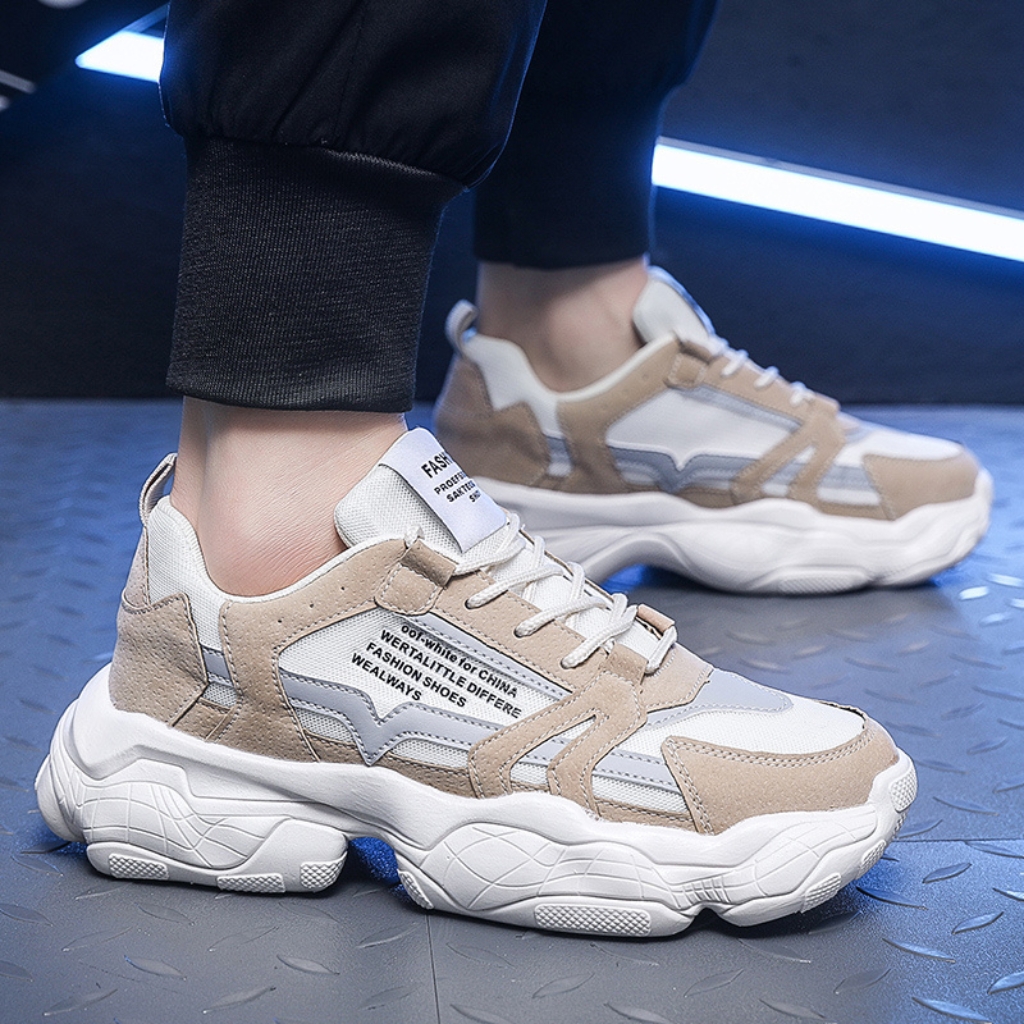 Giày sneaker nam Ulzzang đế tăng chiều cao cá tính