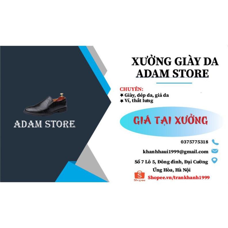 Giày mọi nam trung niên da nâu( MÃ GlC37)