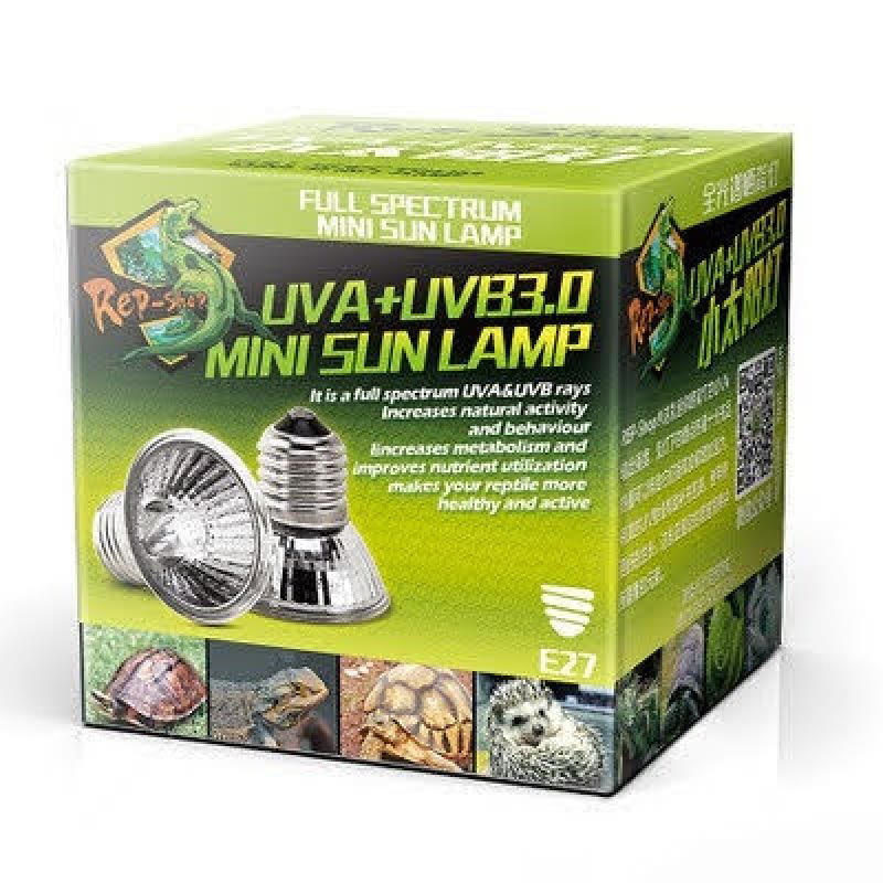 Đèn sưởi UVA + UVB 3.0 cho bò sát thú cưng Repshop