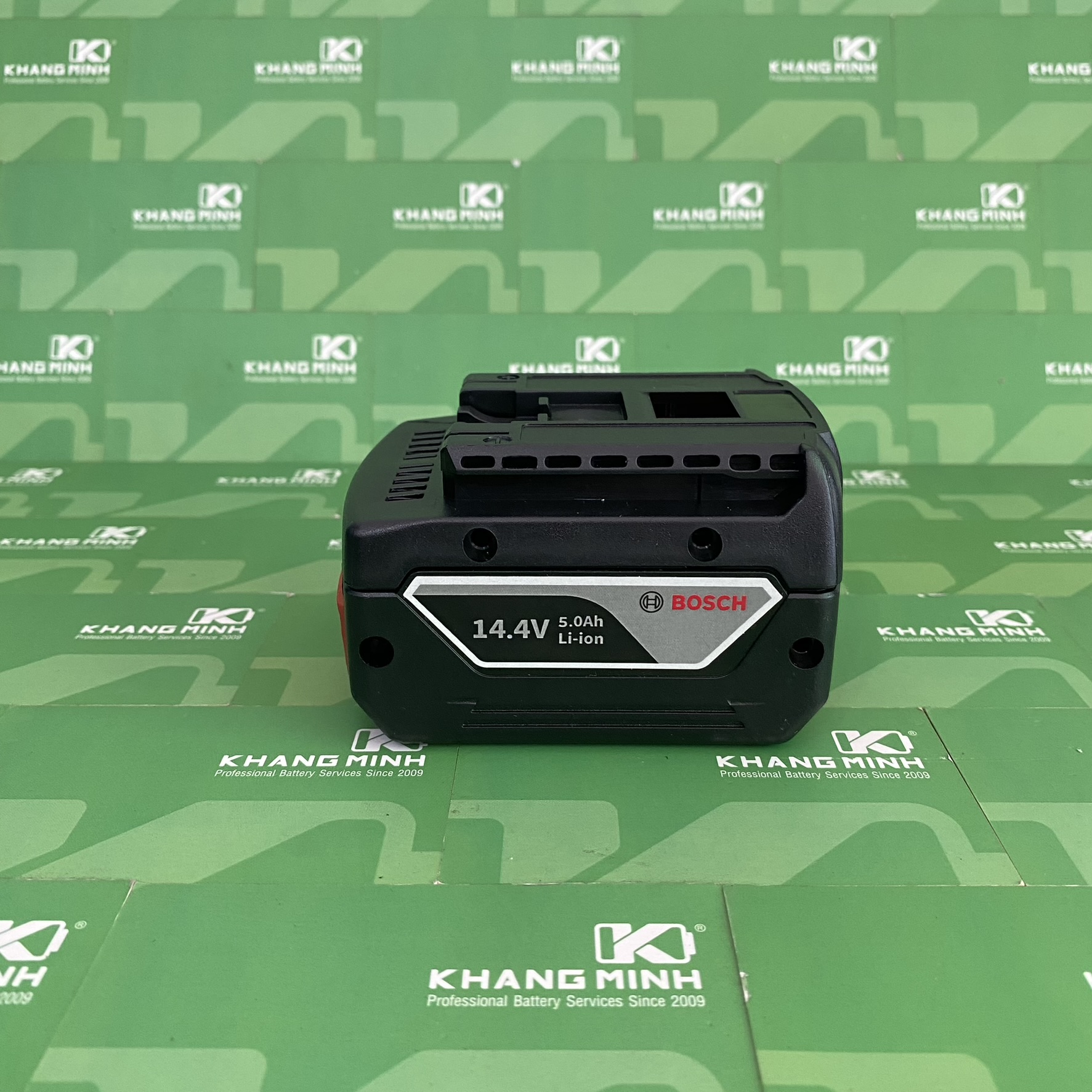 Vỏ mạch pin Bosch 14.4V 4S 2P led báo pin và mạch nhận sạc zin