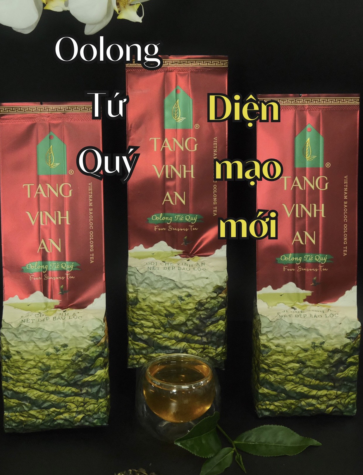 Trà Oolong Tứ Quý - Tằng Vĩnh An - 250gr