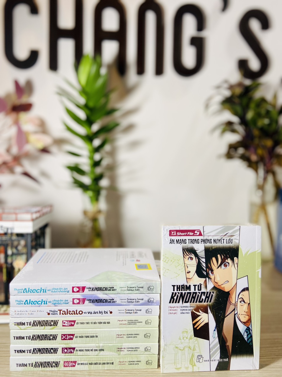 Thám Tử Kindaichi Short File kèm Ngoại truyên trọn bộ 8 tập