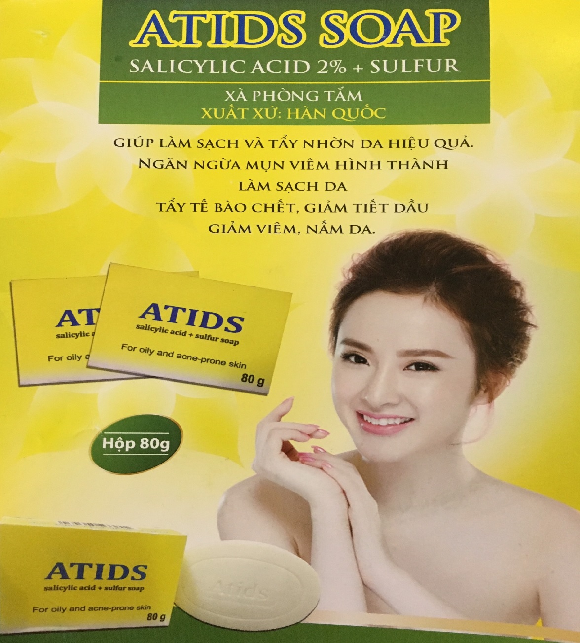 XÀ PHÒNG ATIDS 80G.