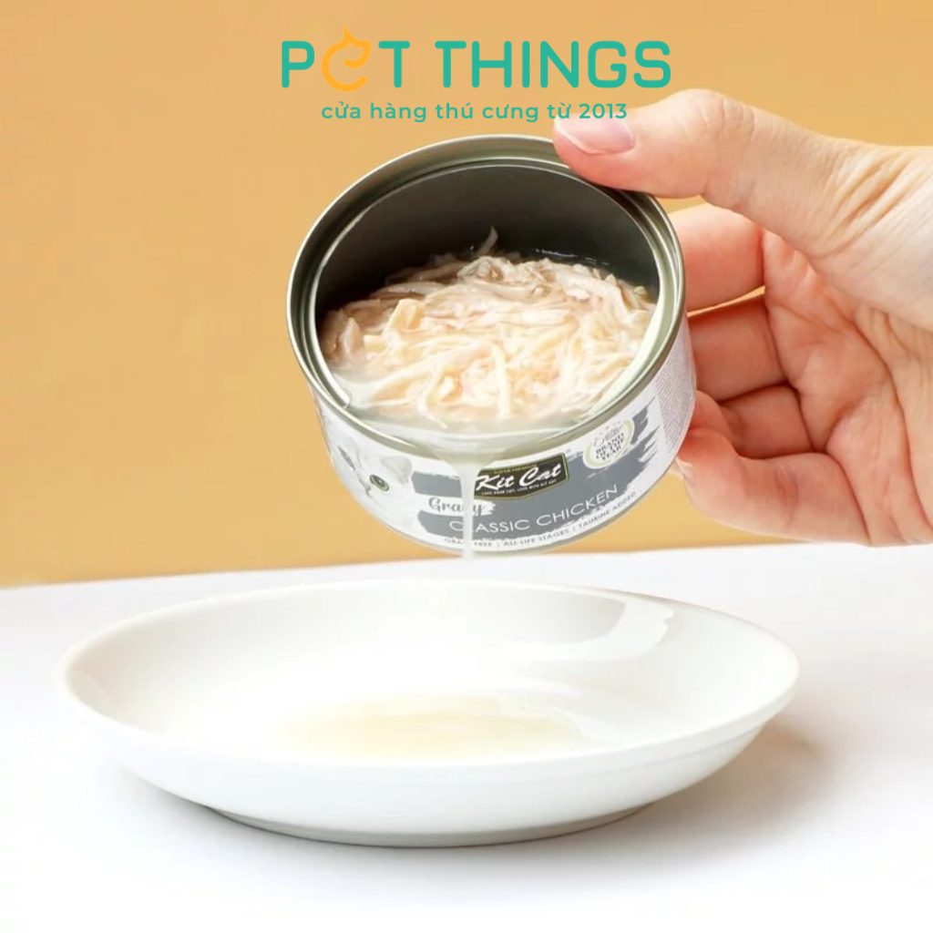Pate Kit Cat Gravy 70g Cho Mèo