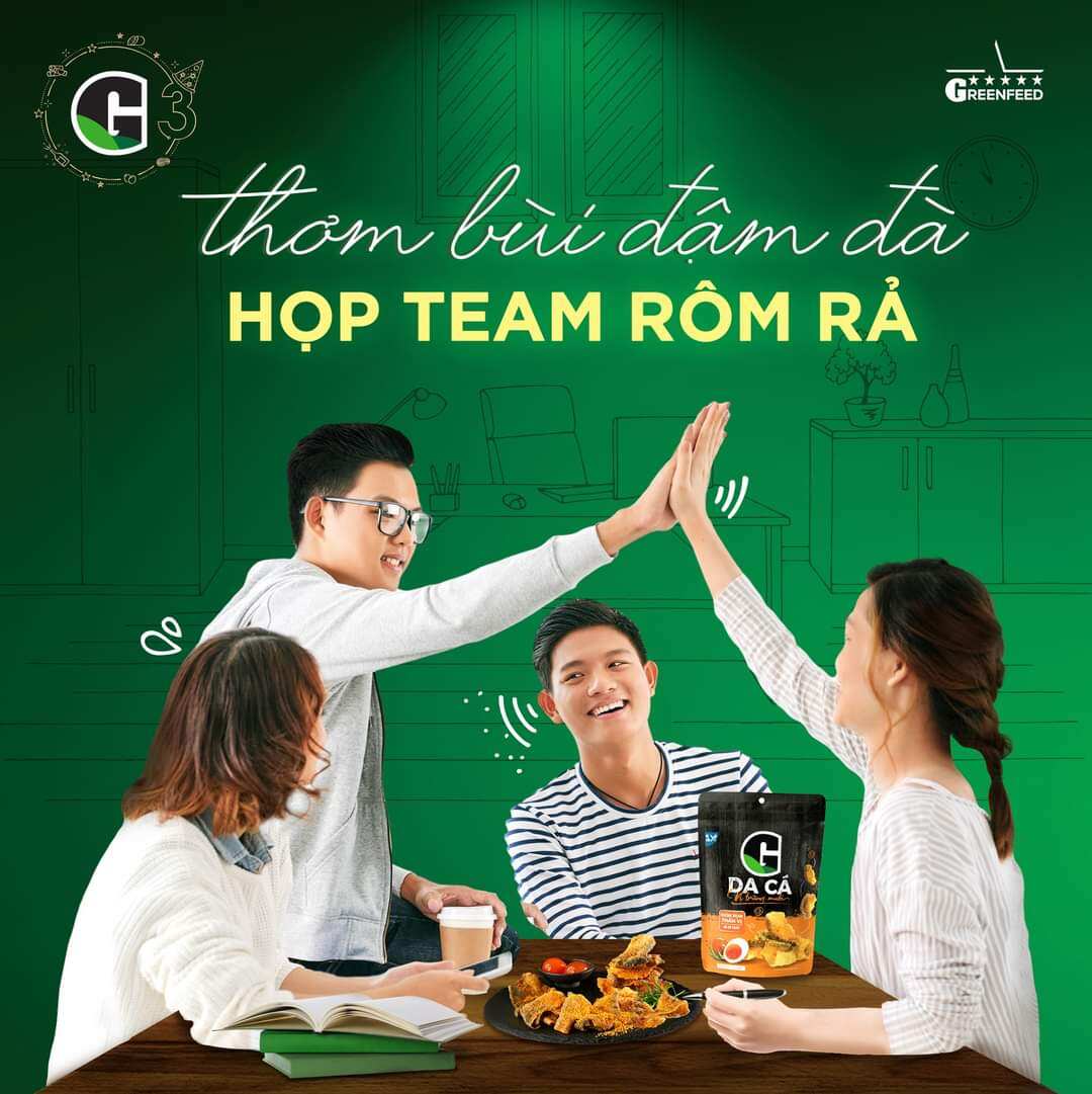 Da cá trứng muối G Kitchen bịch 25G