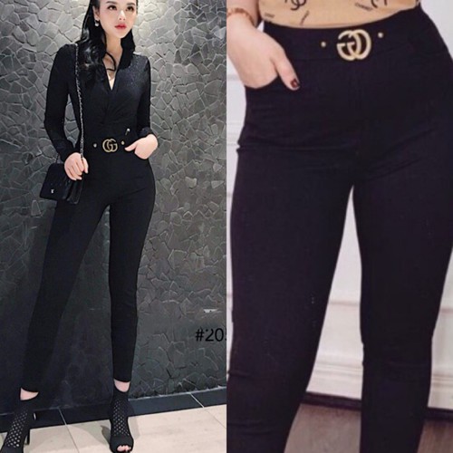 Quần Legging  Cạp Chữ Umi Hàn Cao Cấp
