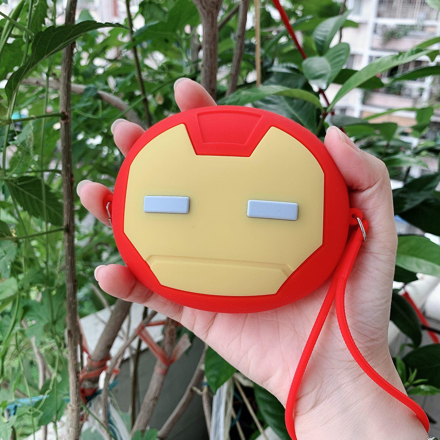 Bóp Ví móc khóa ironman