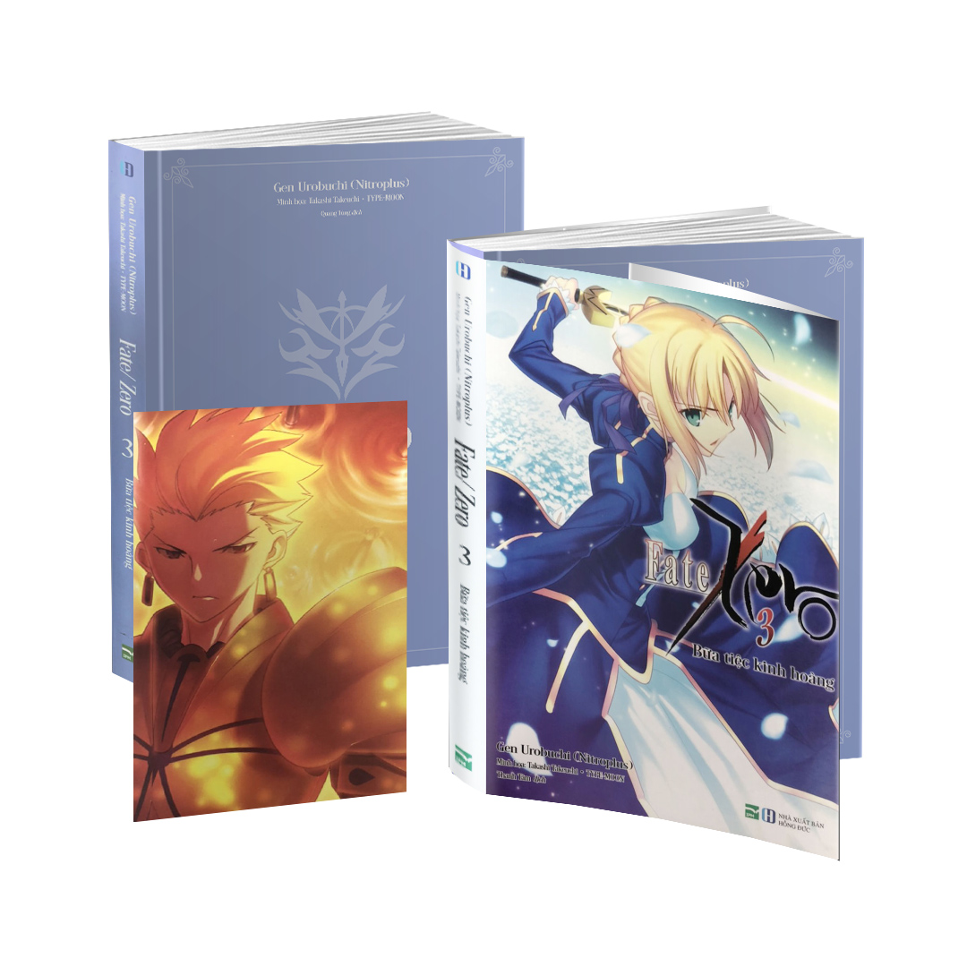 Sách - fate/zero - 3