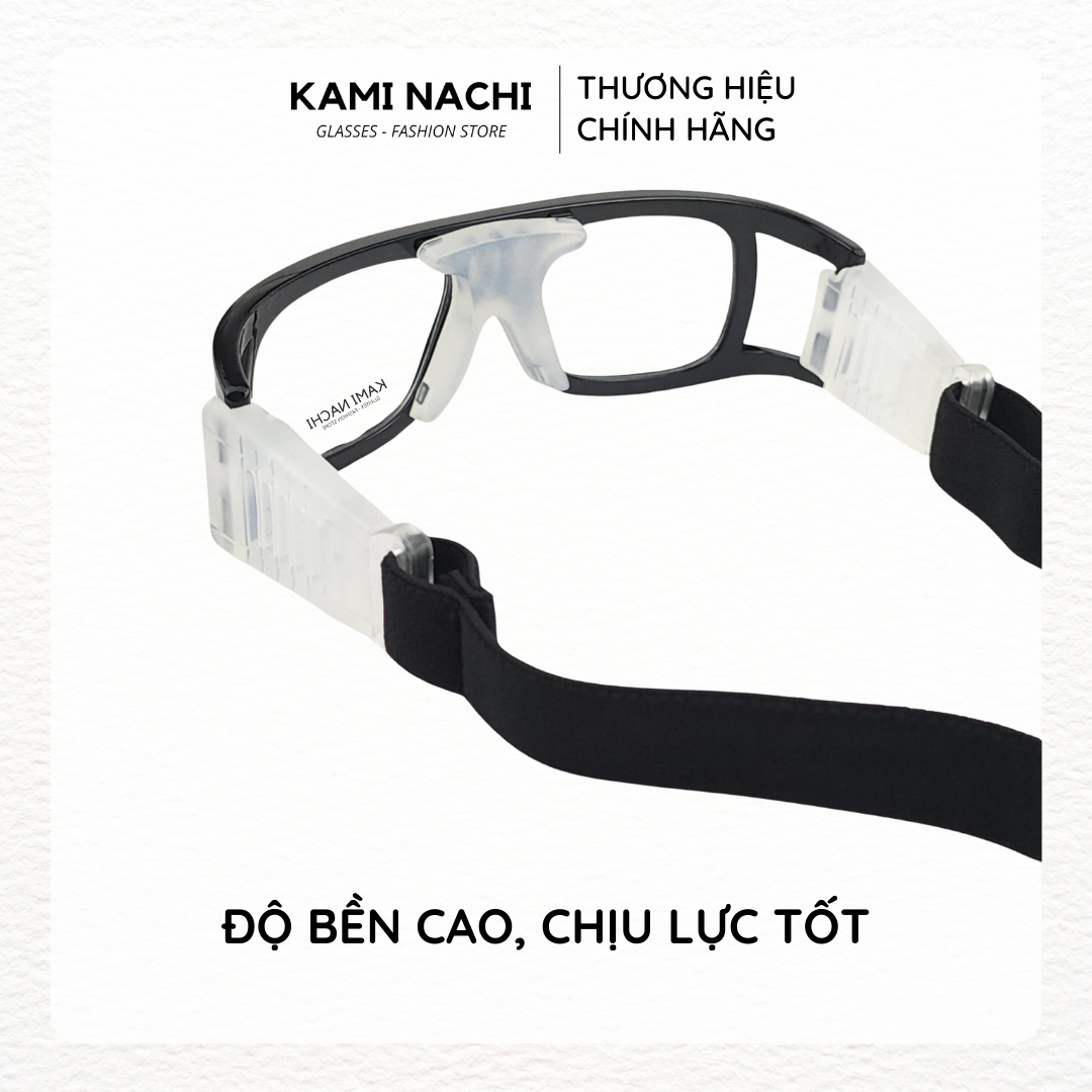 Gọng kính thể thao KAMI NACHI chuyên dụng cho người chơi thể thao, đá banh, bóng rổ