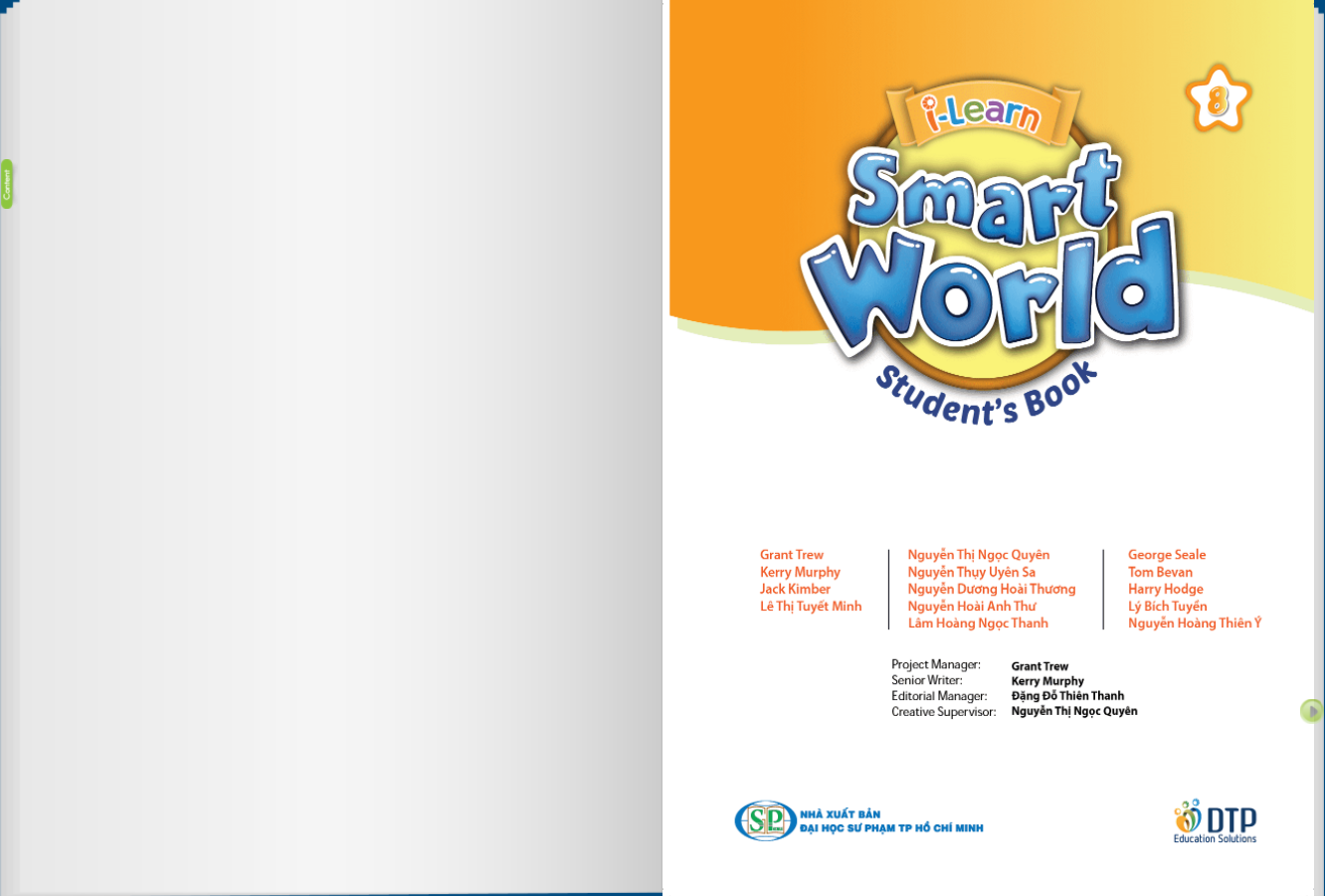 [E-BOOK] i-Learn Smart World 8 Sách mềm sách học sinh