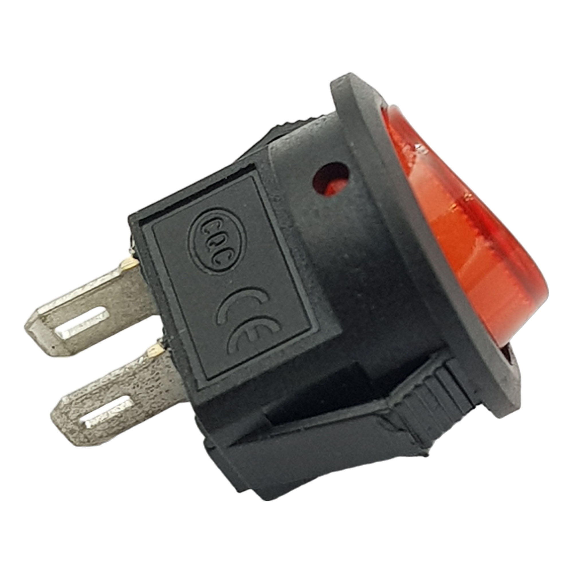 Bộ 2 Công tắc bập bênh tròn KCD11 -15mm