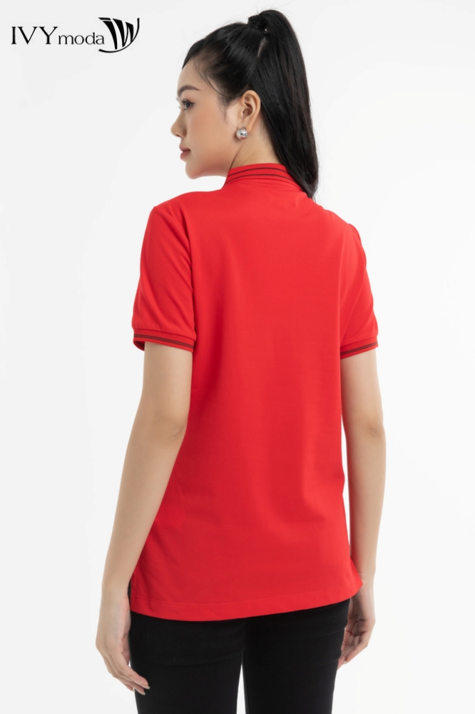 Áo thun polo cổ viền IVY moda MS 57B9208