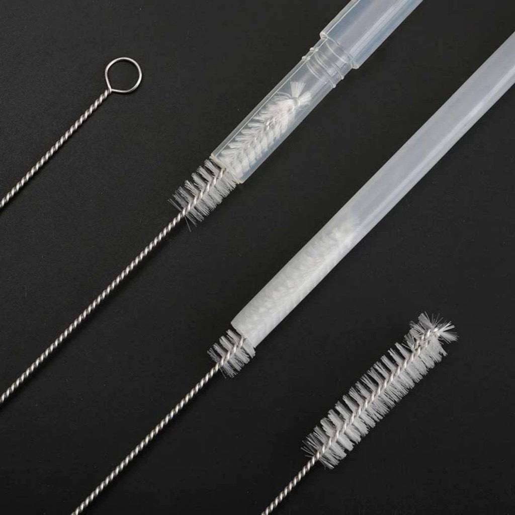Cọ rửa ống hút 23cm,cọ vệ sinh ống hút sữa,cọ inox
