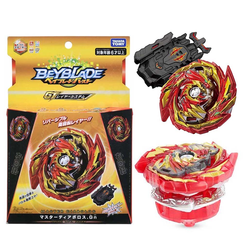 CNUH MALL Bán nóng BeyBlade Burst Takara Tomy B-155 Starter Master Diabolos Battling Tops