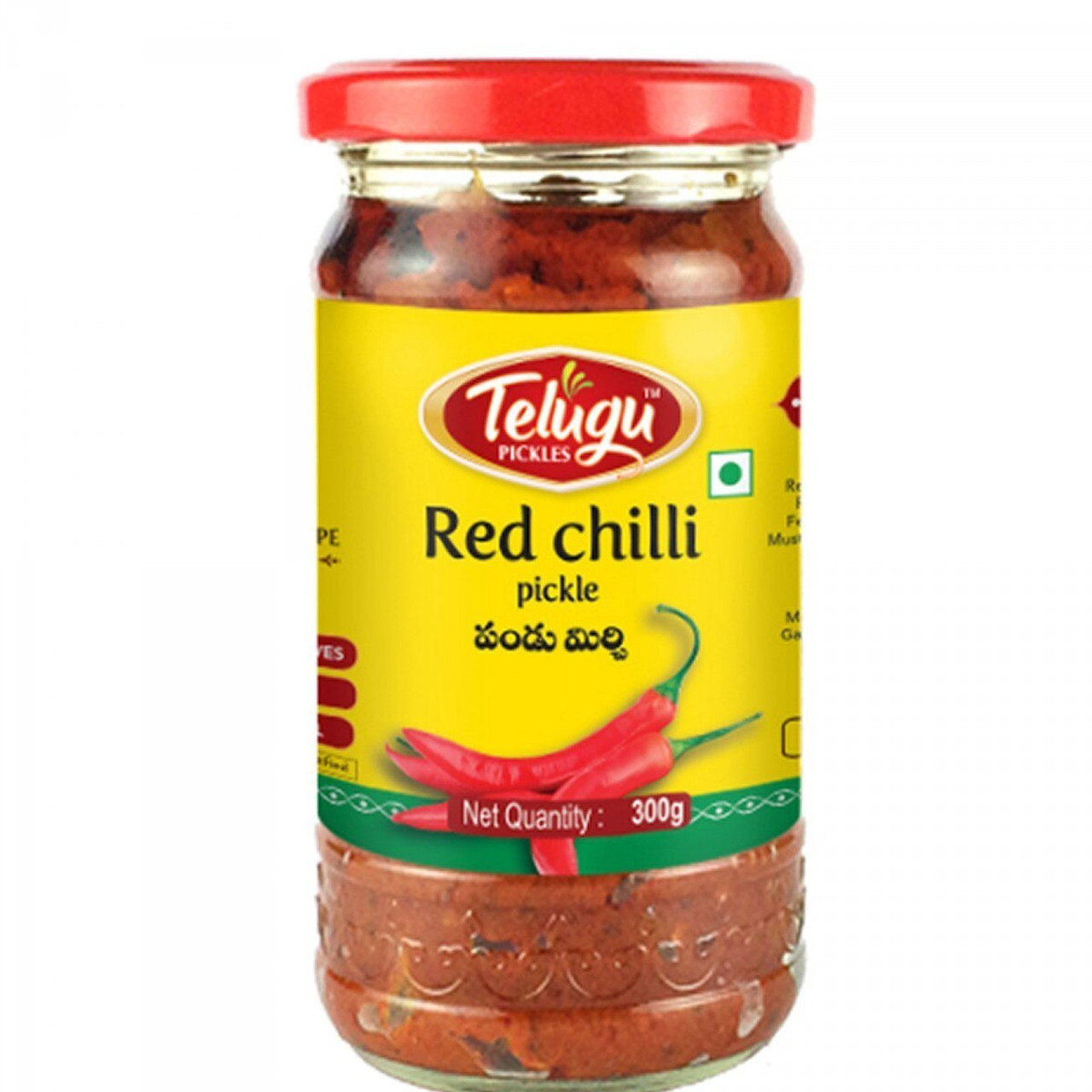 [Hcm]Telugu Pickle (Mango/Lime/Red Chili/Mixed Vegetables, Tomato, Green Chili) - Indian Sauce with Various Flavors 300g