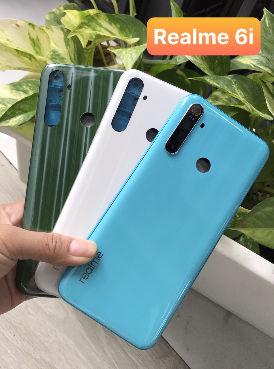 Bộ vỏ Zin điện thoại Realme 6i (kèm phím + kính camera)