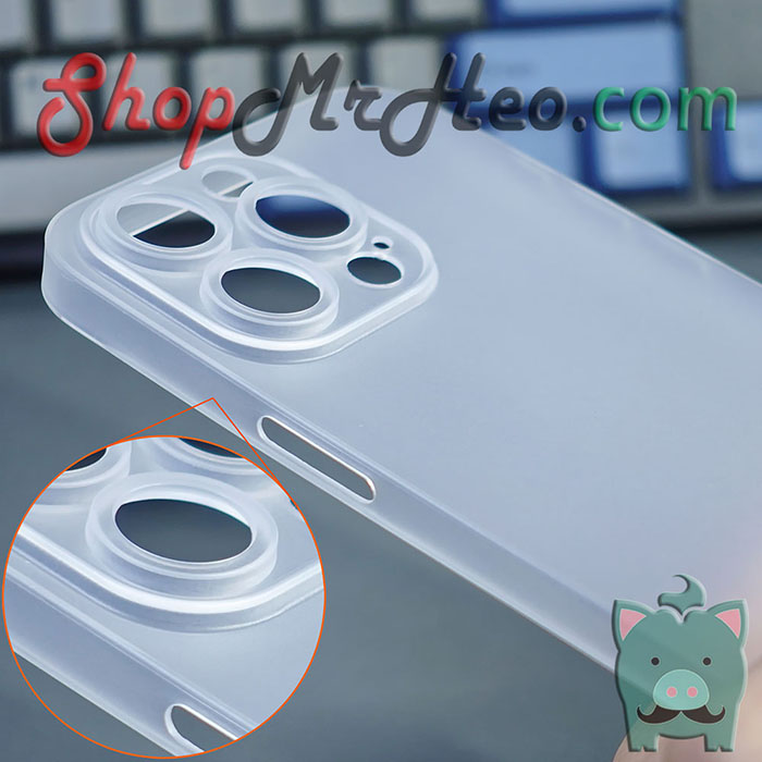 Ốp Lưng Siêu Mỏng Giấy 0.3mm Iphone 14 Pro Max - Iphone 14 Pro - Iphone 14 Plus - Iphone 14 - IP14