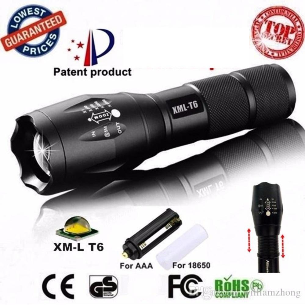 Đèn Pin XML T6 - 5 chế độ sáng, Đèn pin chống nước