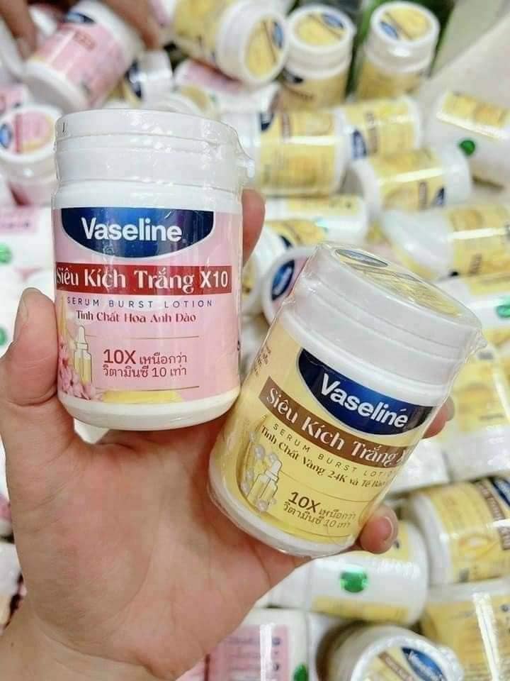 KÍCH TRẮNG VASELINE 10X HÀNG LOẠI 1