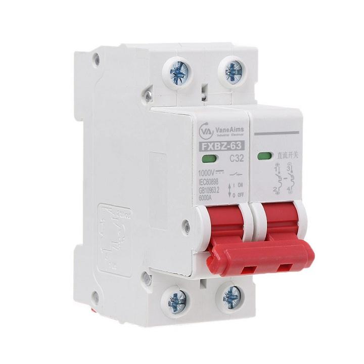Bộ ngắt mạch 1 CHIỀU CB DC 1000V 2P 32A
