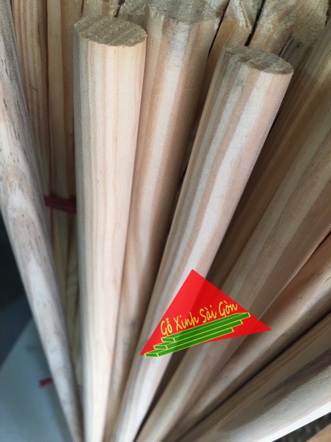[HCM]Thanh gỗ tròn dài 50cm đường kính 2cm