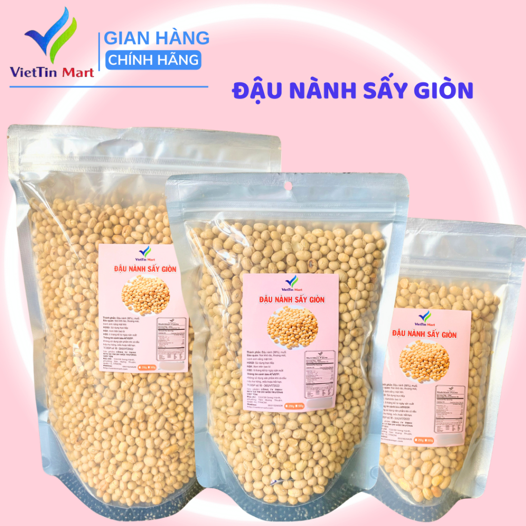 Đậu nành sấy giòn - Viettin Mart