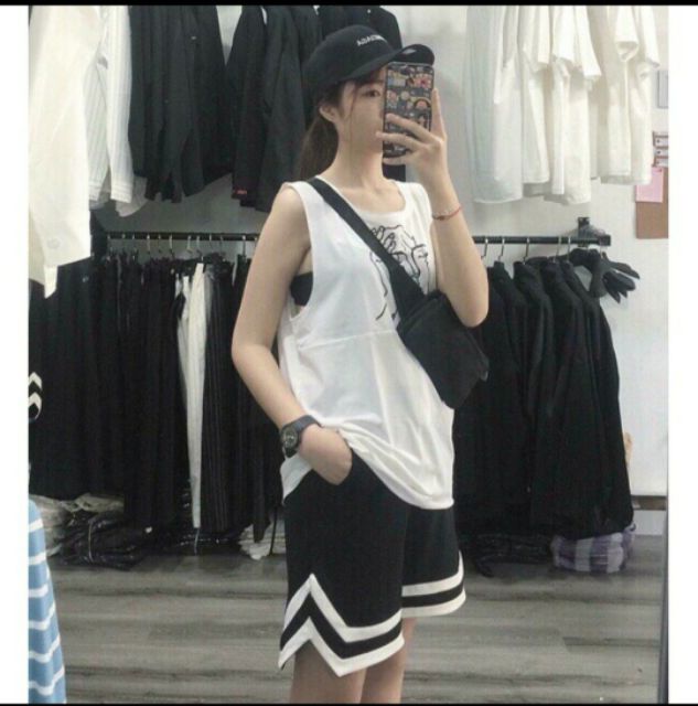Quần short 2V UNISEX dáng thể thao