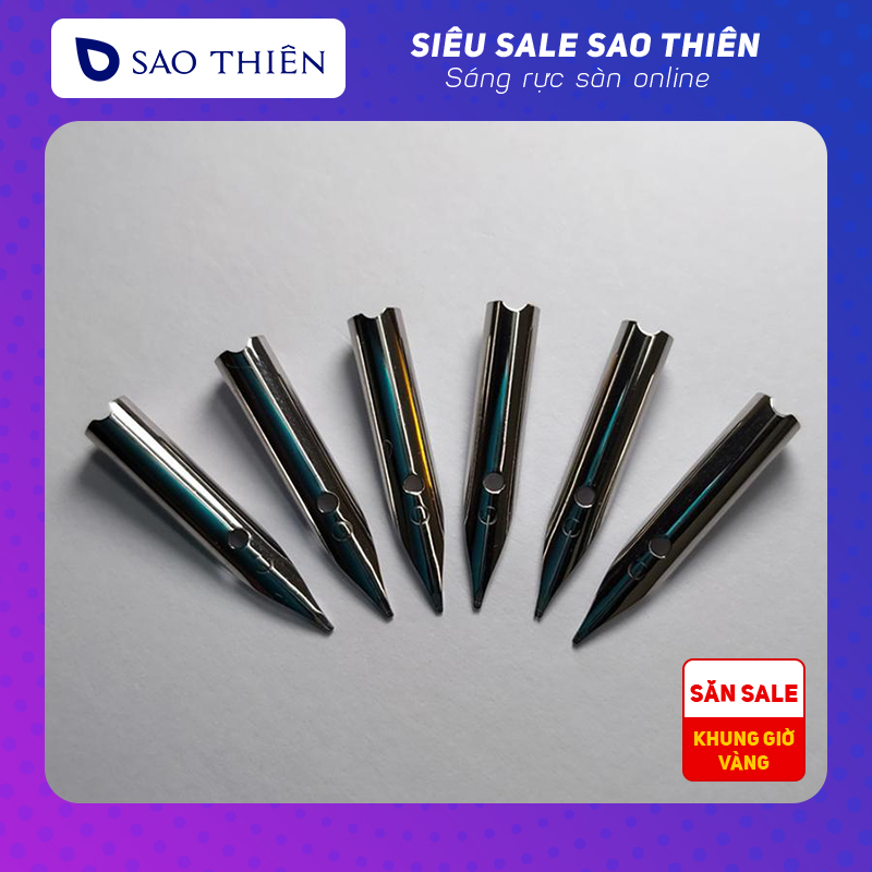 Ngòi kim tinh êm trơn Vát Cạnh - Penpro