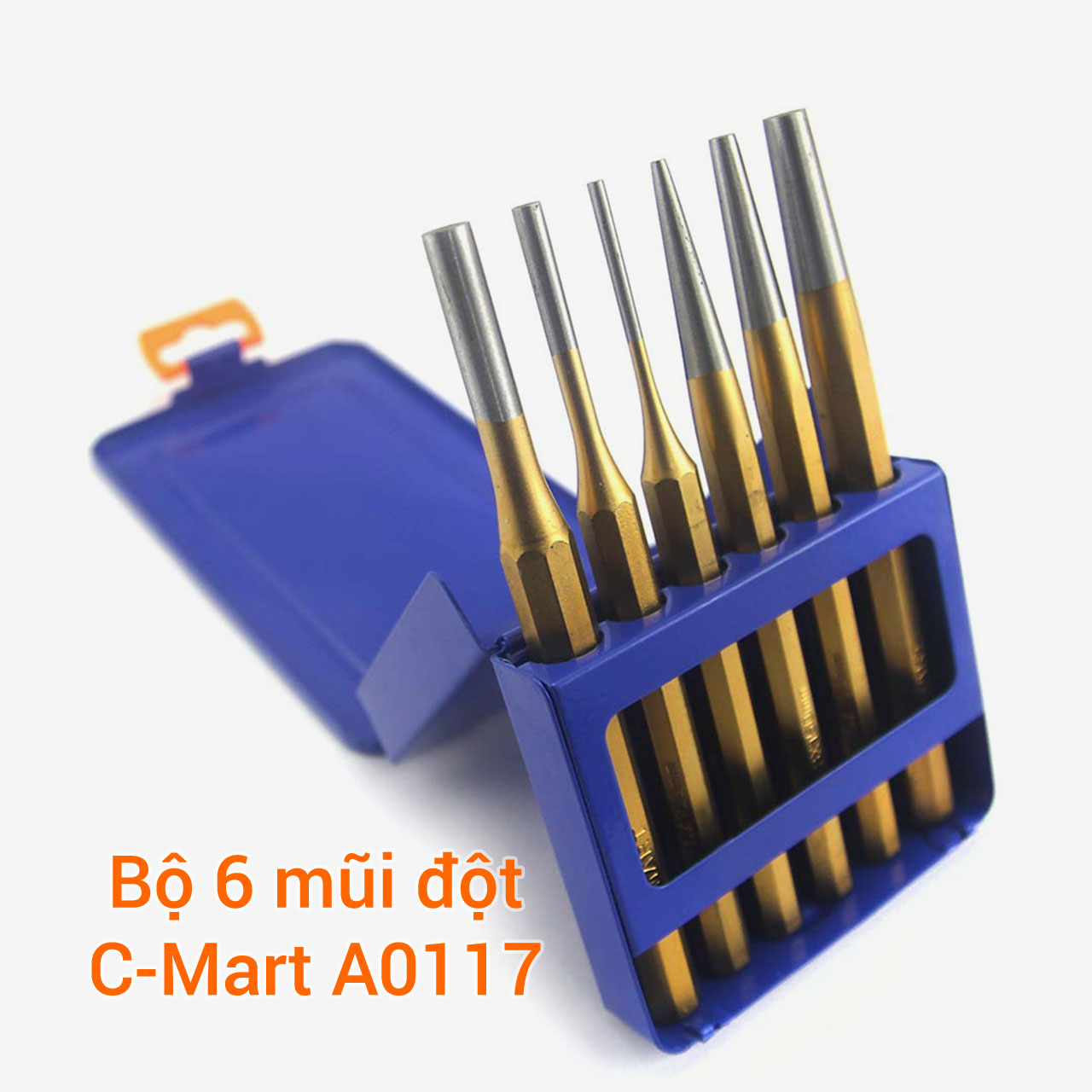 Bộ mũi đột 6 chi tiết C-Mart A0117
