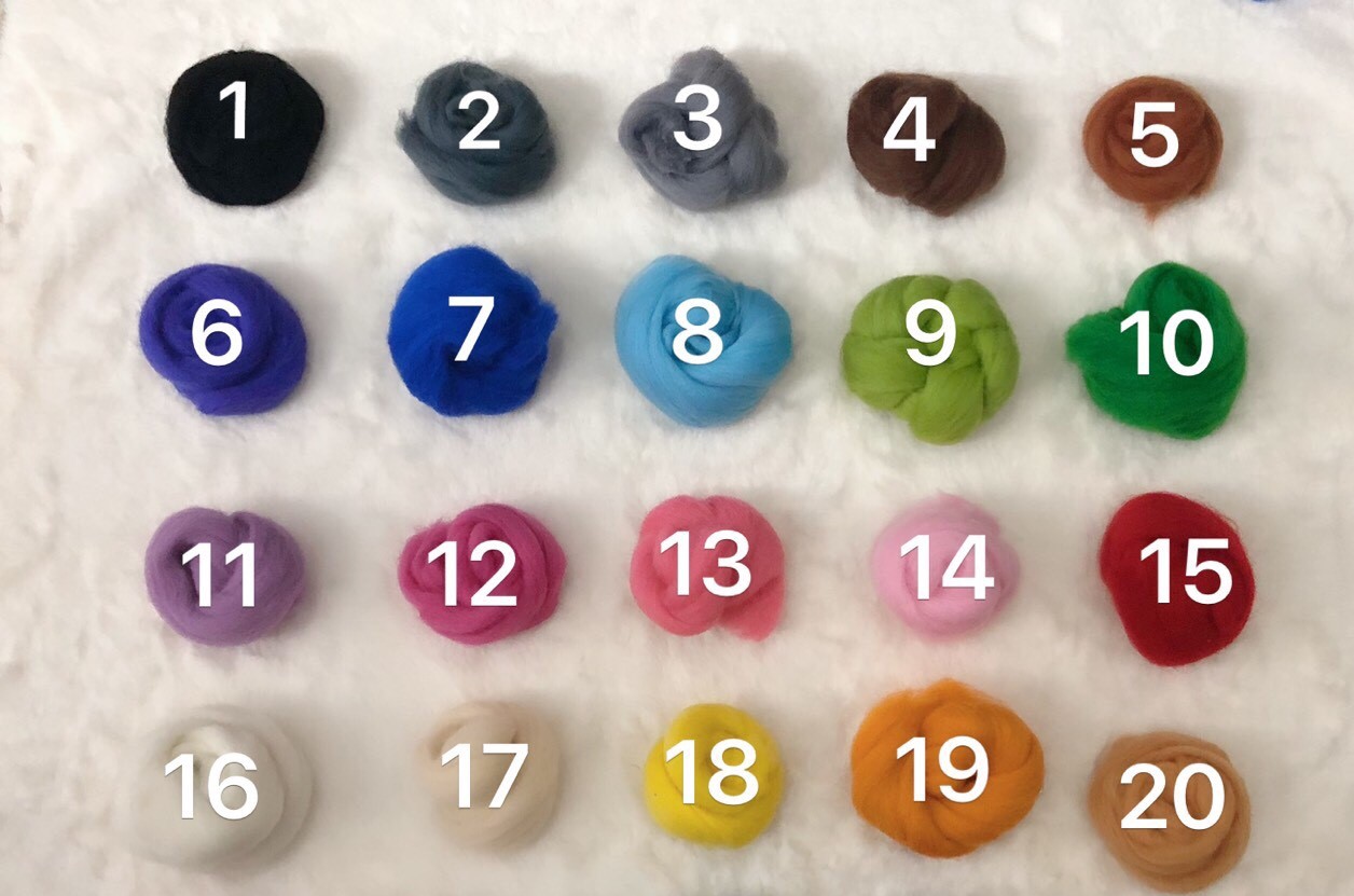Len Chọc Nghệ Thuật Needle Felt