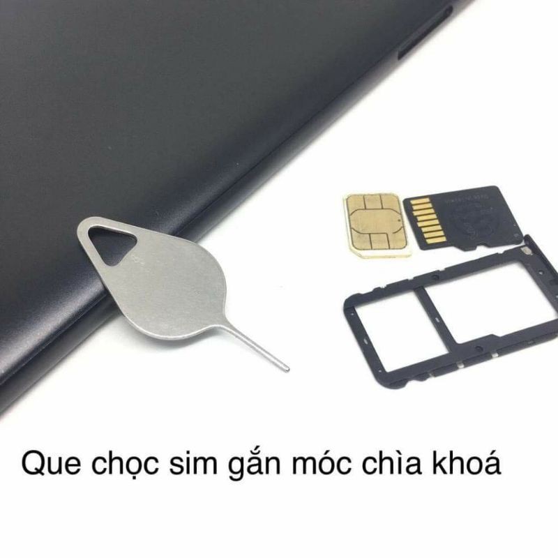 Cây Chọc Sim Điện Inox - Que Chọc Sim Inox Hình Giọt Nước