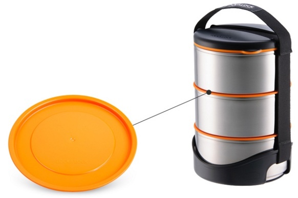 Cặp Lồng Cơm Inox 3 Tầng Lock&Lock LHC990 620ml