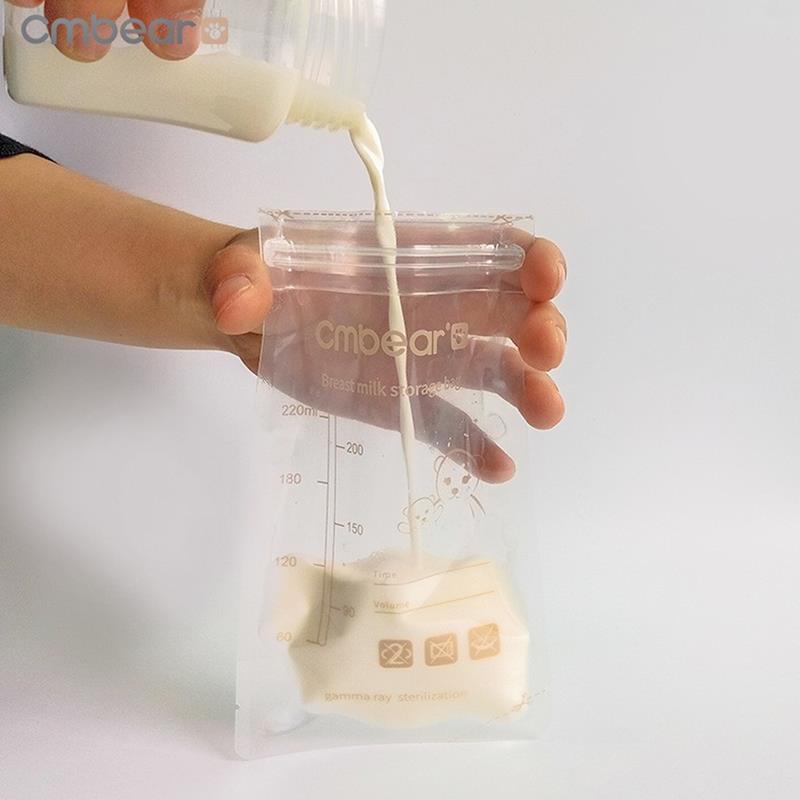 Túi trữ sữa Cmbear hộp 30 túi 220ml