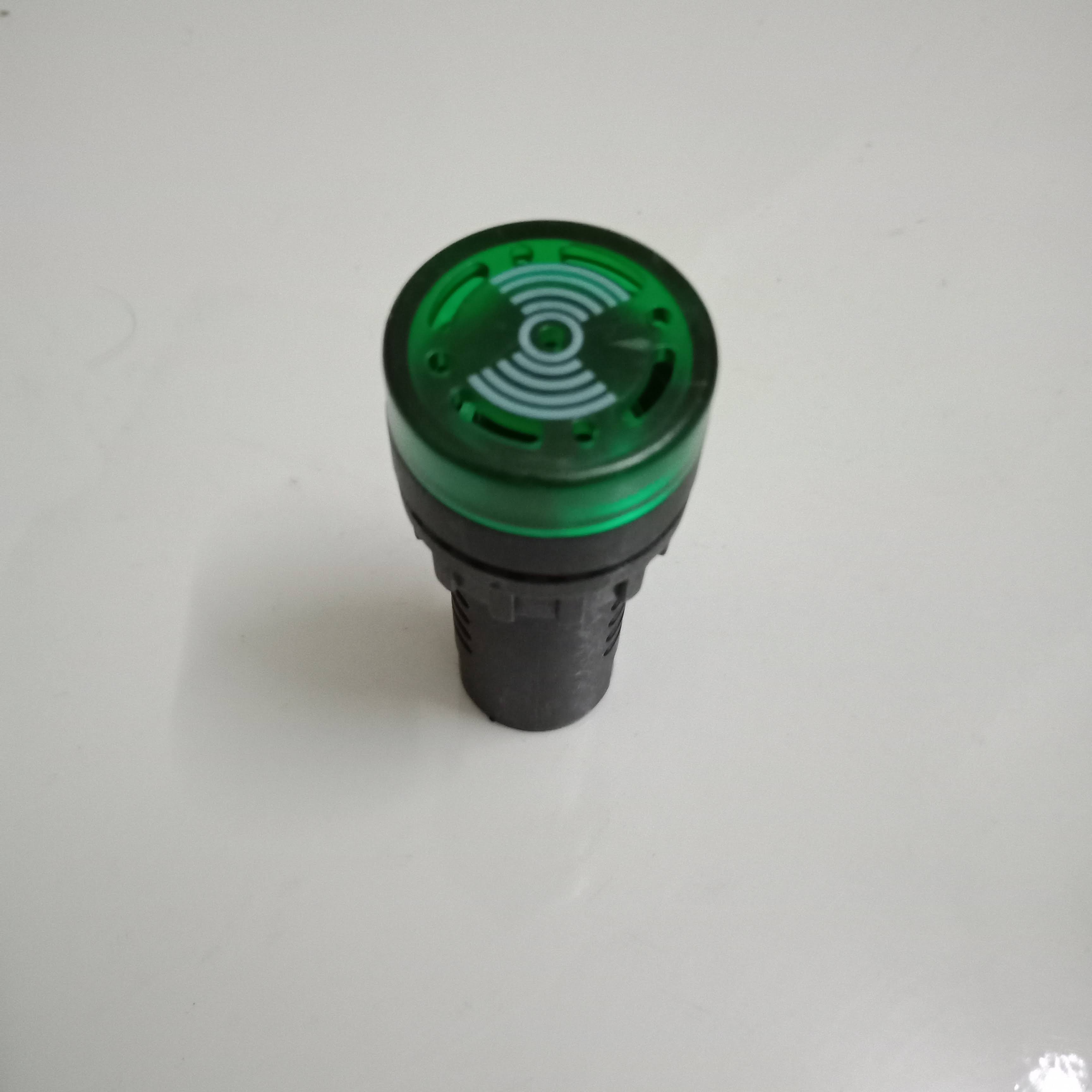 Đèn LED có Còi báo động 12V 24V 220V Phi 22 lắp tủ