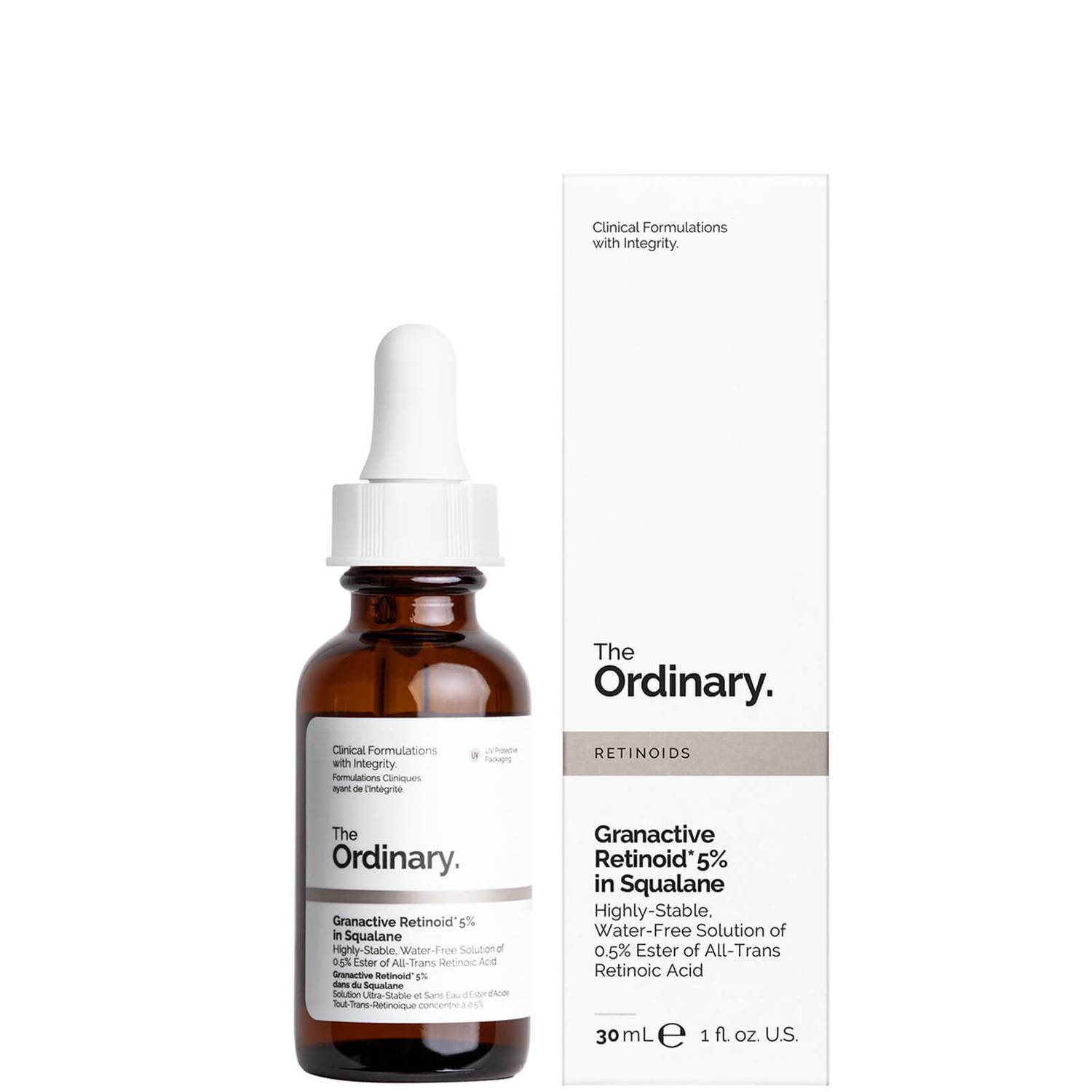 Tinh chất The Ordinary Granactive Retinoid 5% In Squalane 30ml (Bill Anh)