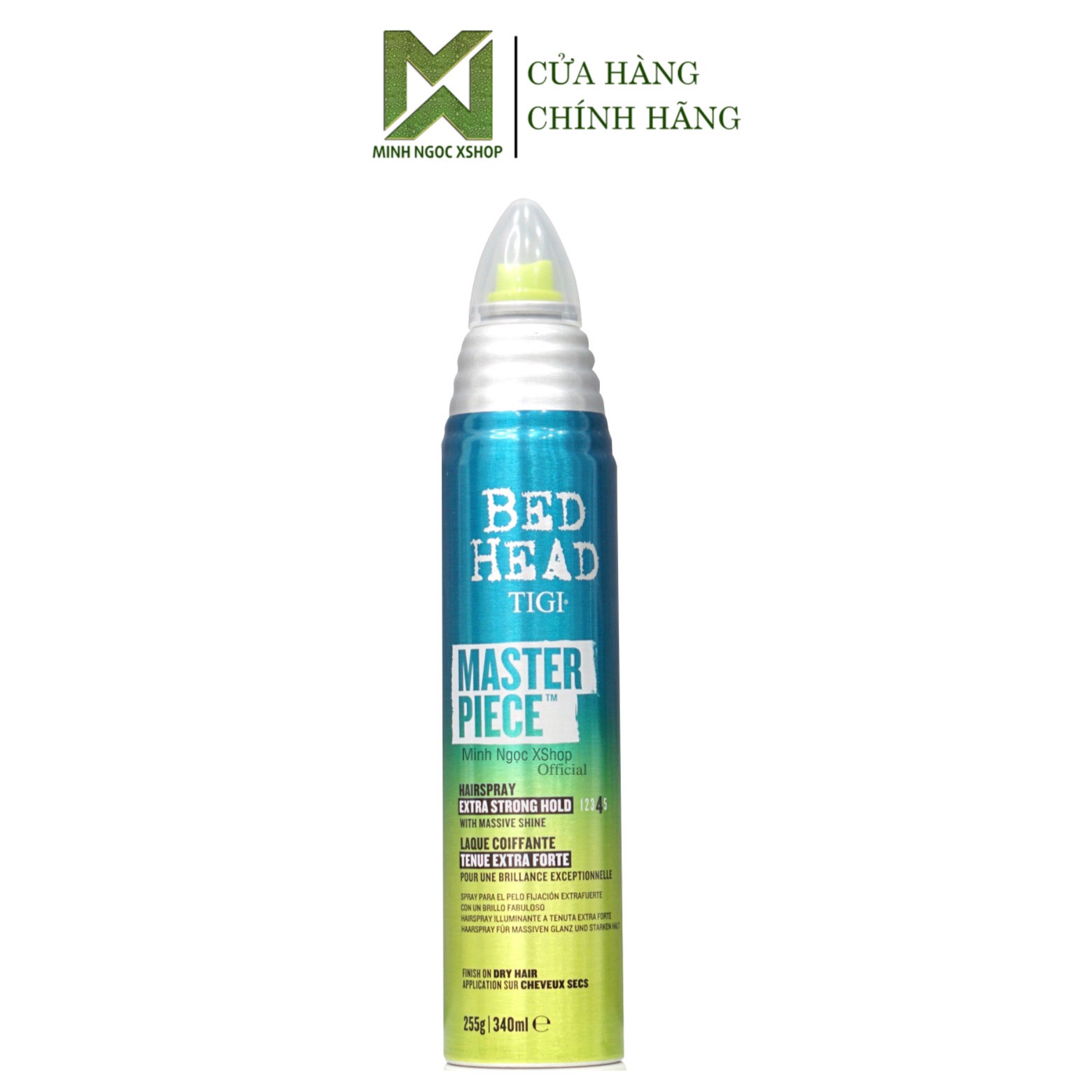 Gôm xịt giữ nếp tóc tạo độ bóng Tigi Bed Head Masterpiece 340ml chính hãng