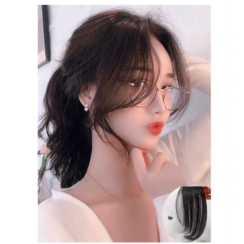 tóc giả mái 😍FREESHIP😍 mái dài hàn quốc sole- tóc sợi tơ